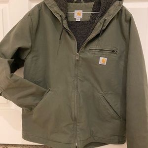 Carhartt Mens Sherpa Lined Jacket